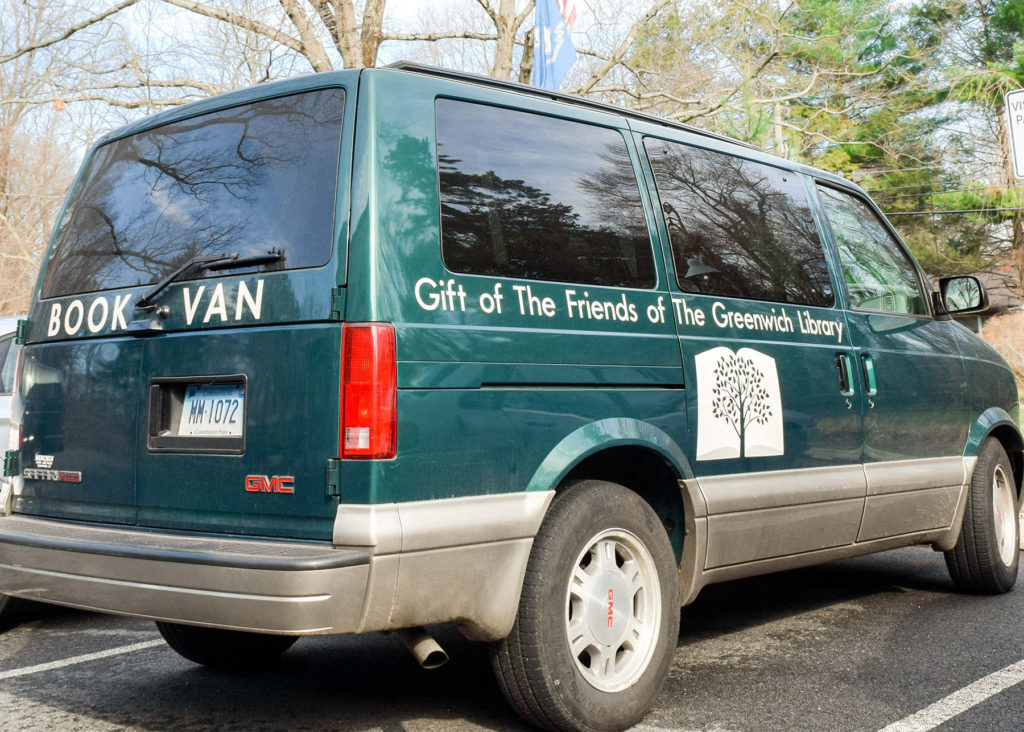 Friends of Greenwich Library Book Van