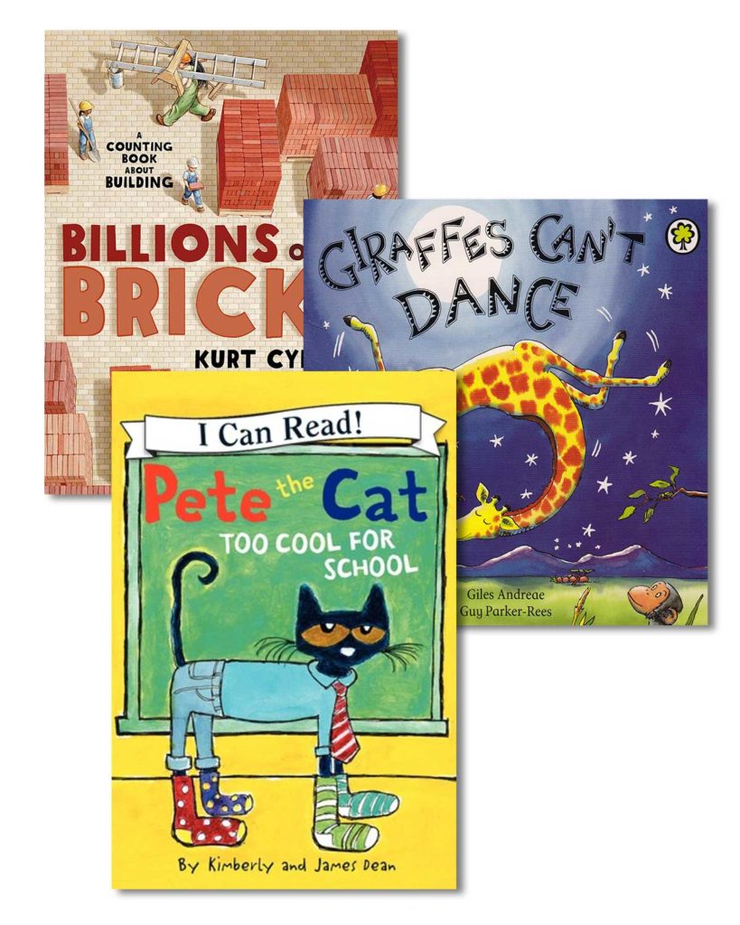 Selection of Grades K-1 Books Available at Greenwich Library