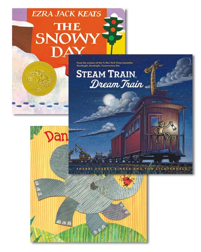 Selection of Pre-K Books Available at Greenwich Library