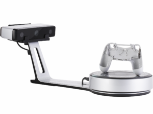 The Einscan 3D Scanner on a white background