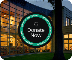 Image asking people to donate the library