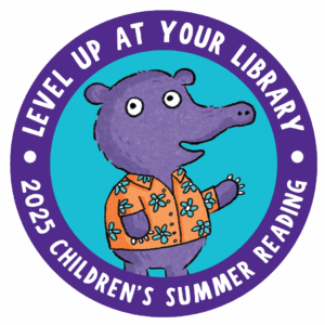 2025 Children's Summer REading circle logo boldoa font