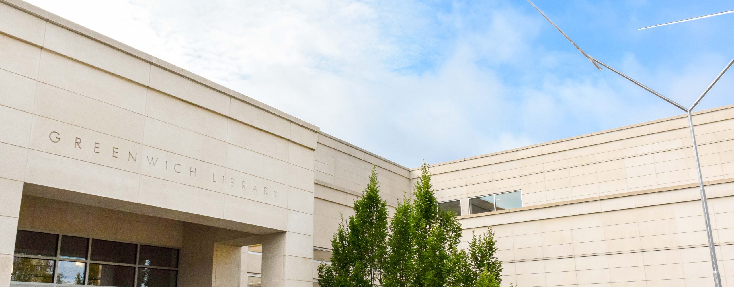 Greenwich library facade