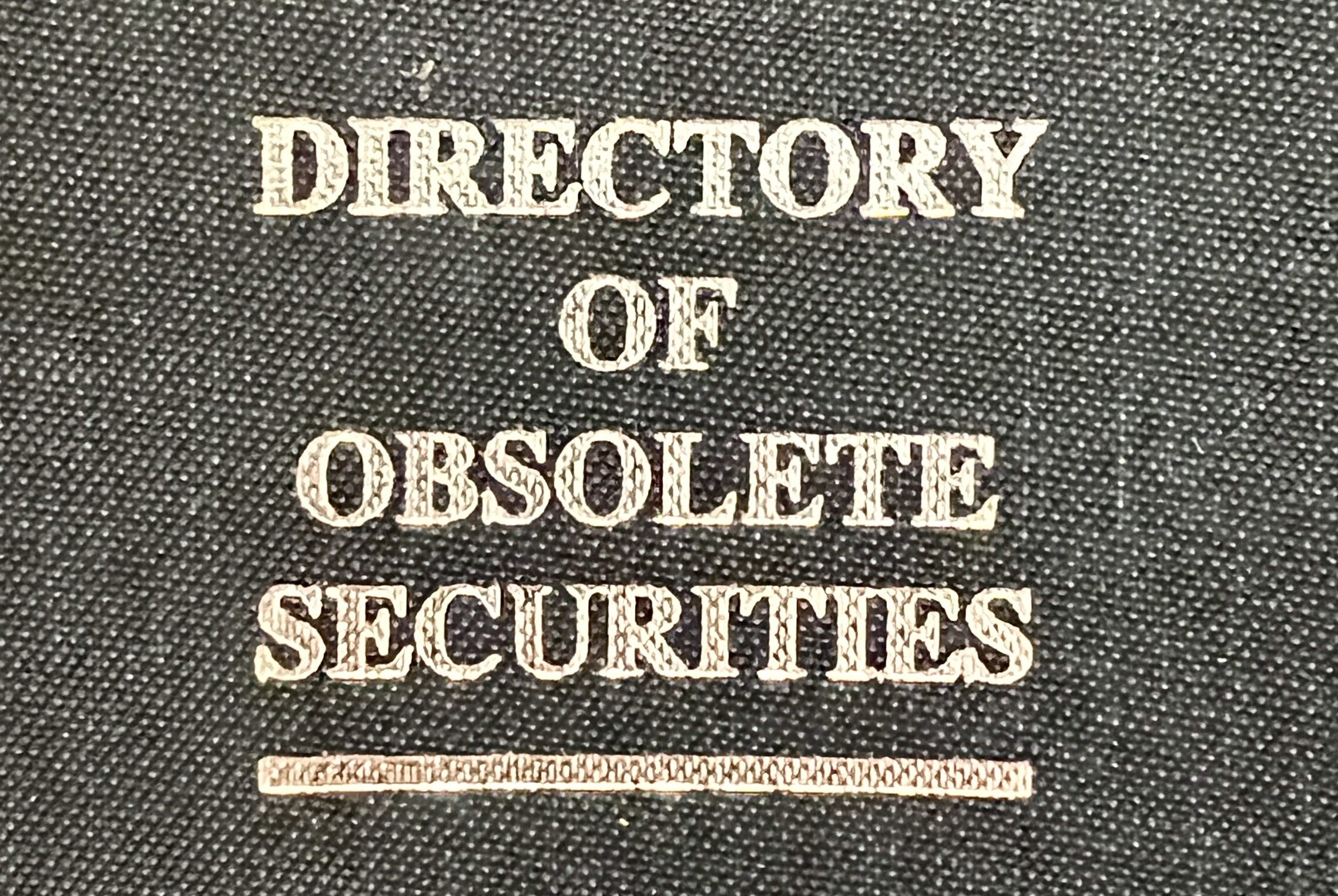 Directory of Obsolete Securities logo