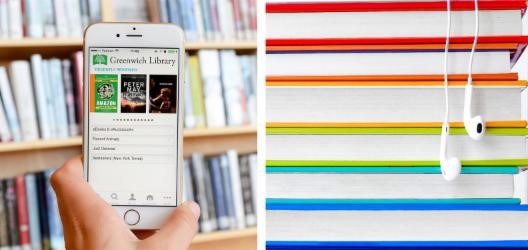 Greenwich Library App on iPhone