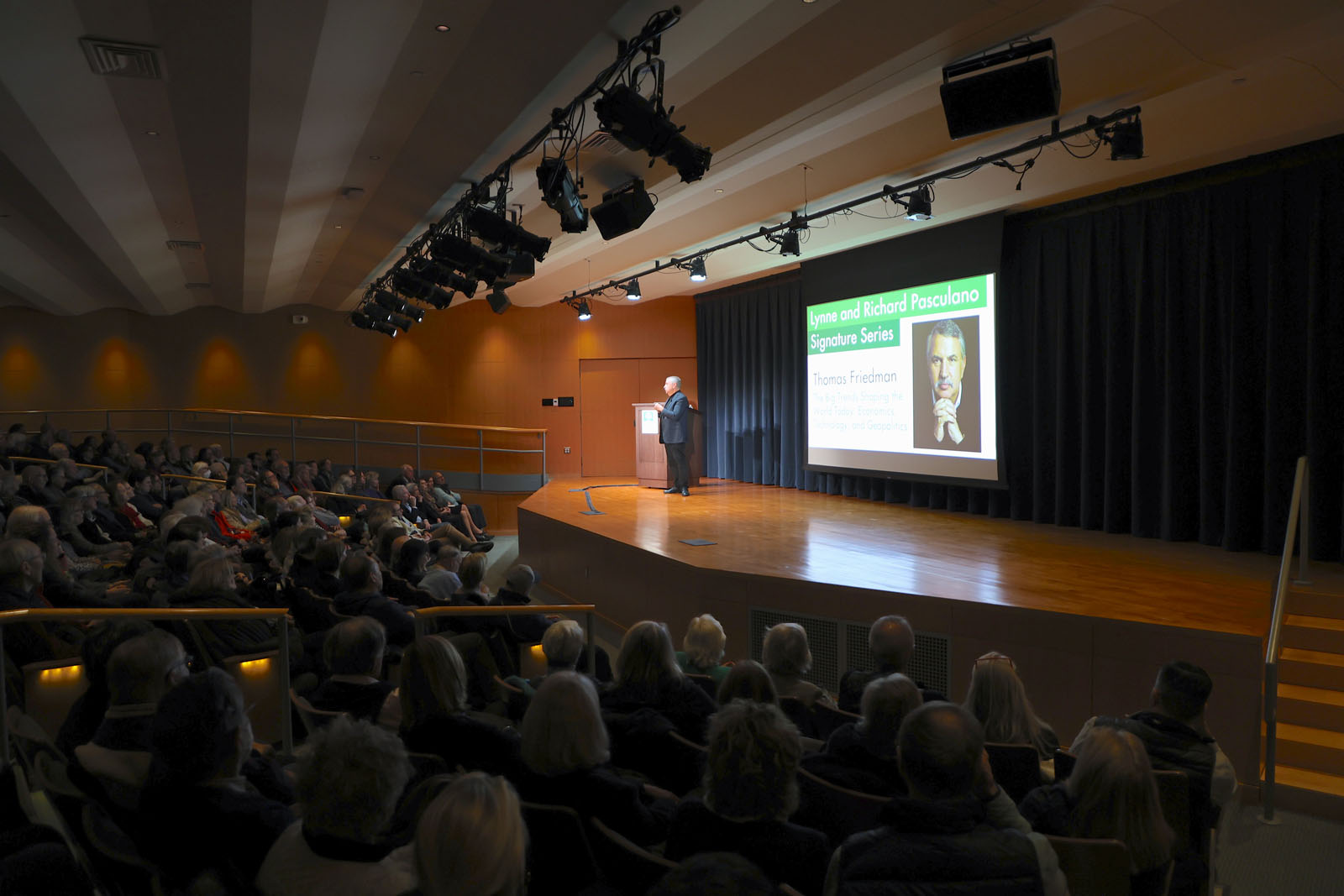 Signature Series speaker Thomas Friedman