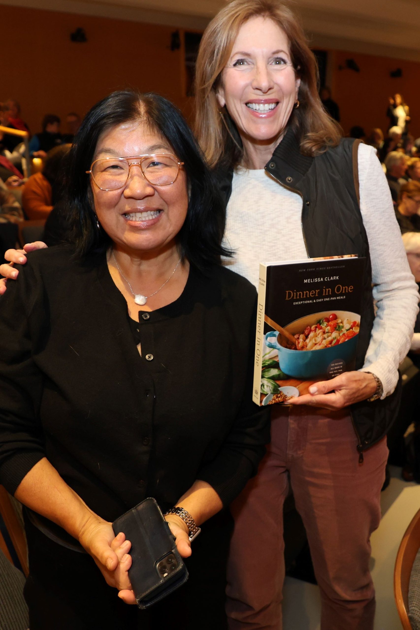 Signature Series speaker Melissa Clark and Debra Ponzek