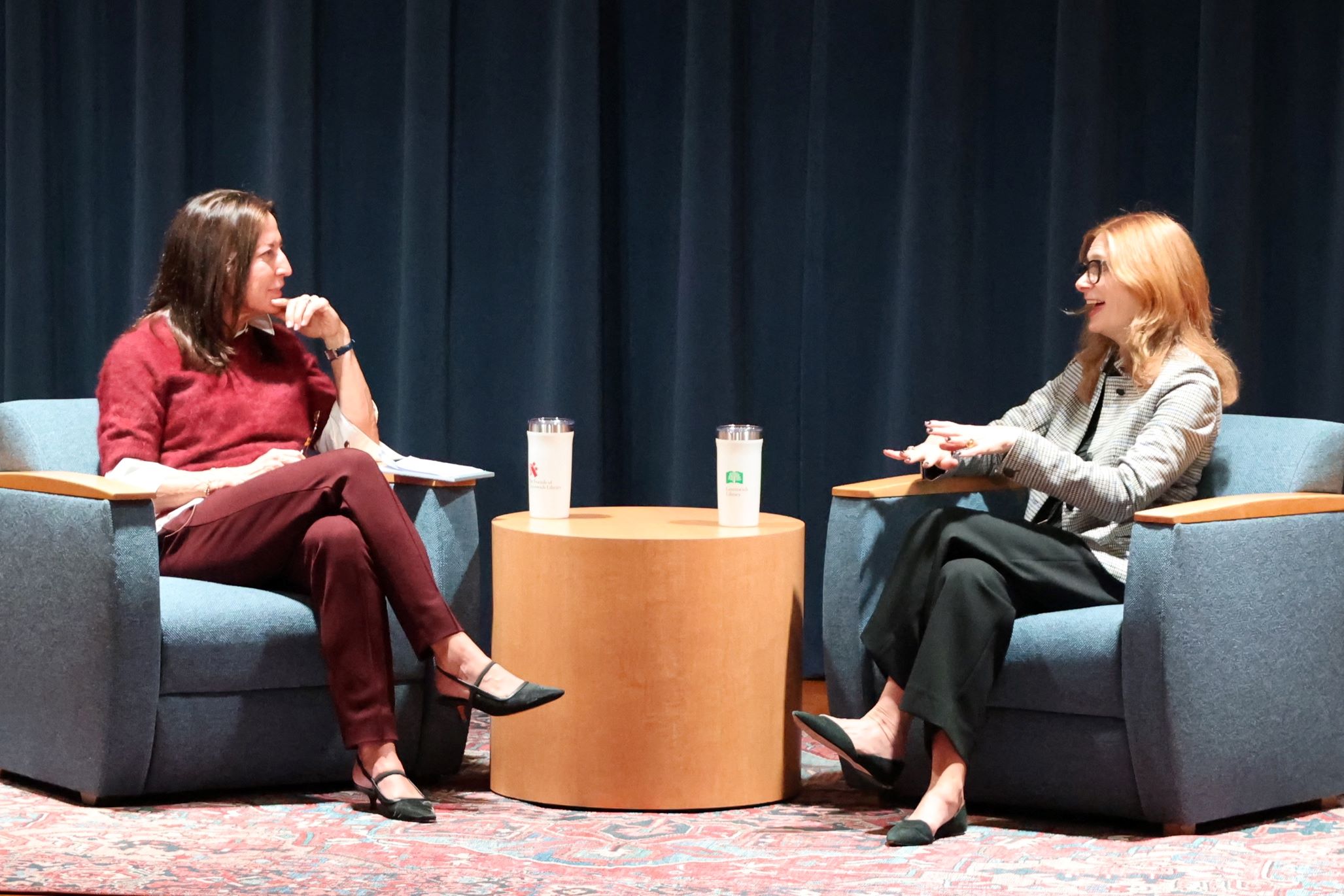 Signature Series speaker Melissa Clark and Debra Ponzek