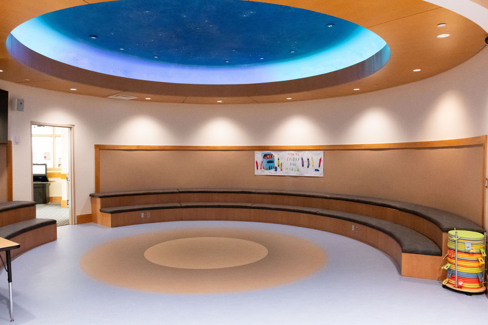 Constellation room at Greenwich Library