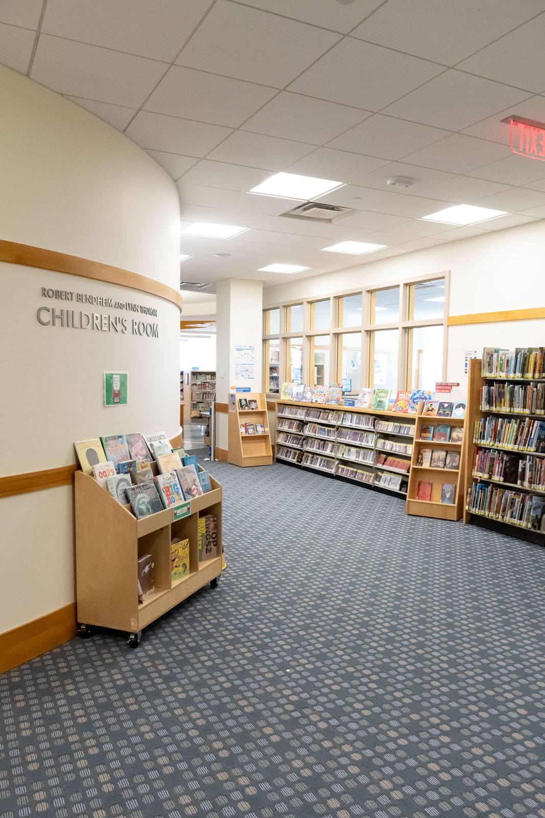 Entry to Children's Room, Greenwich Library