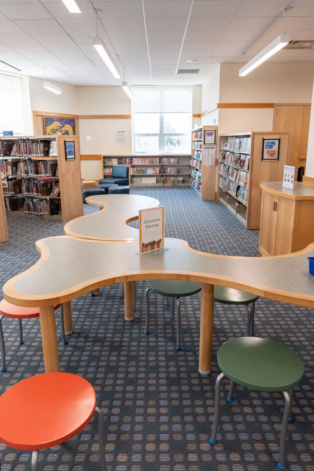 Imagination Station at Greenwich Library Children's room