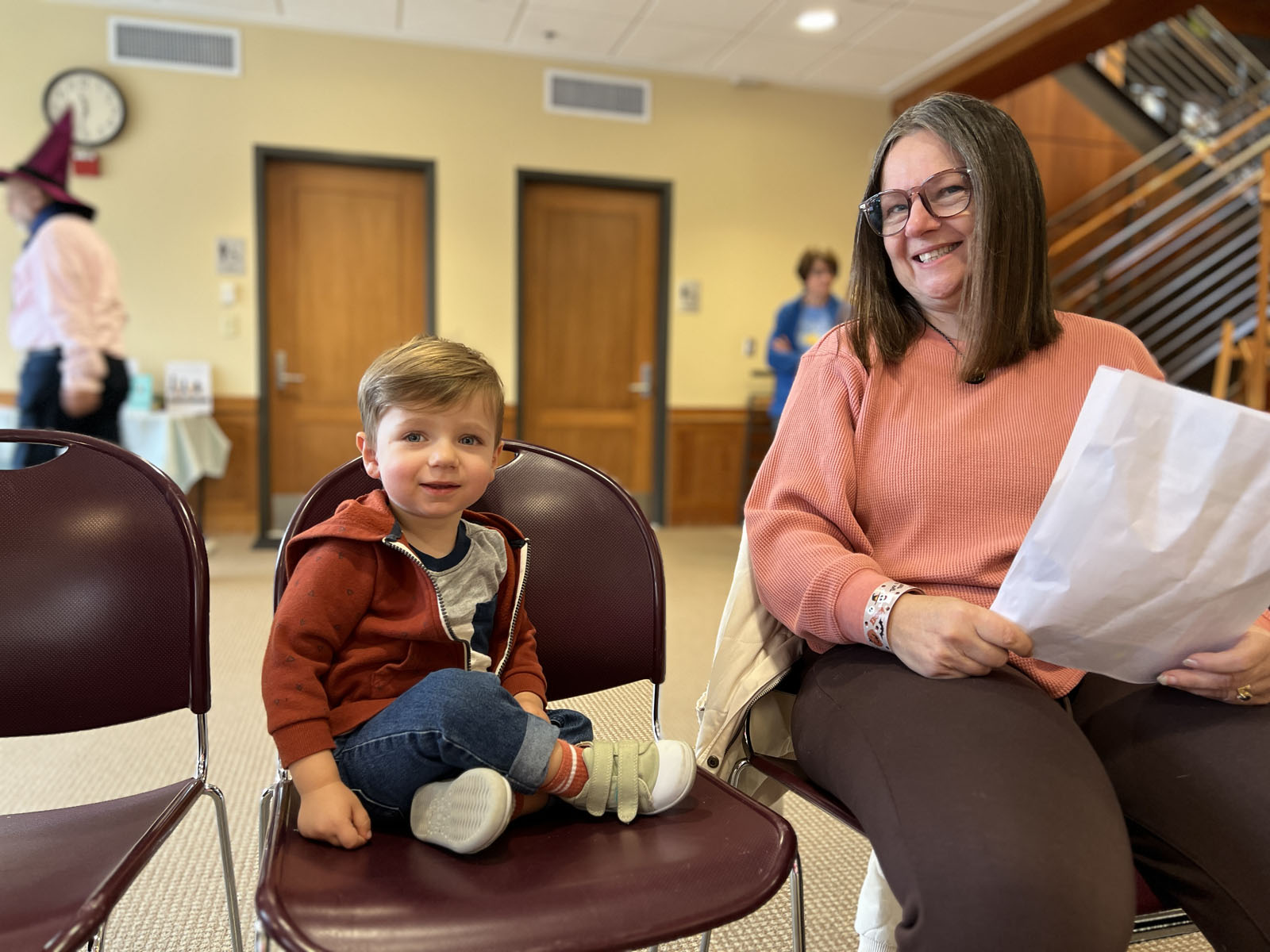 Storytime at Byram Shubert Library